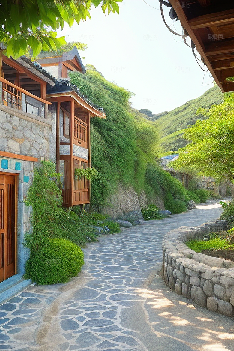 石头房子感受自然与人文的和谐交融