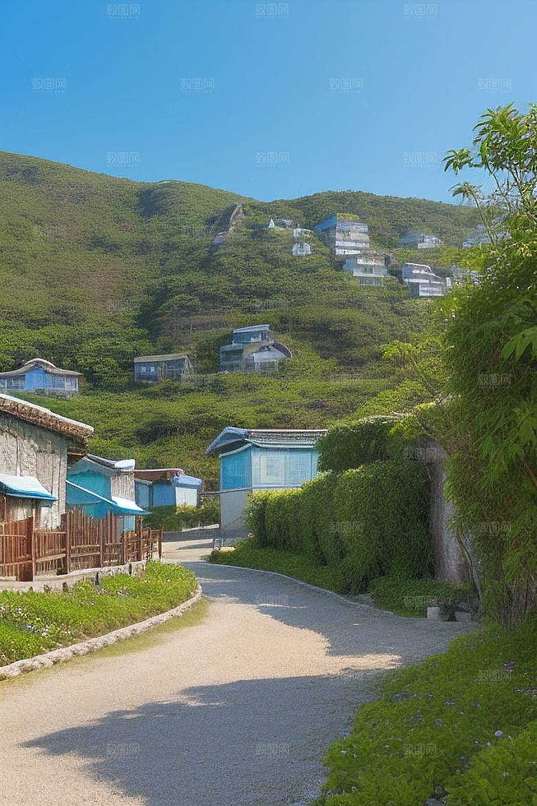 石头房子古朴典雅的乡村风情