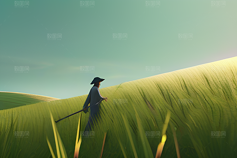 草帽农夫的农场生活
