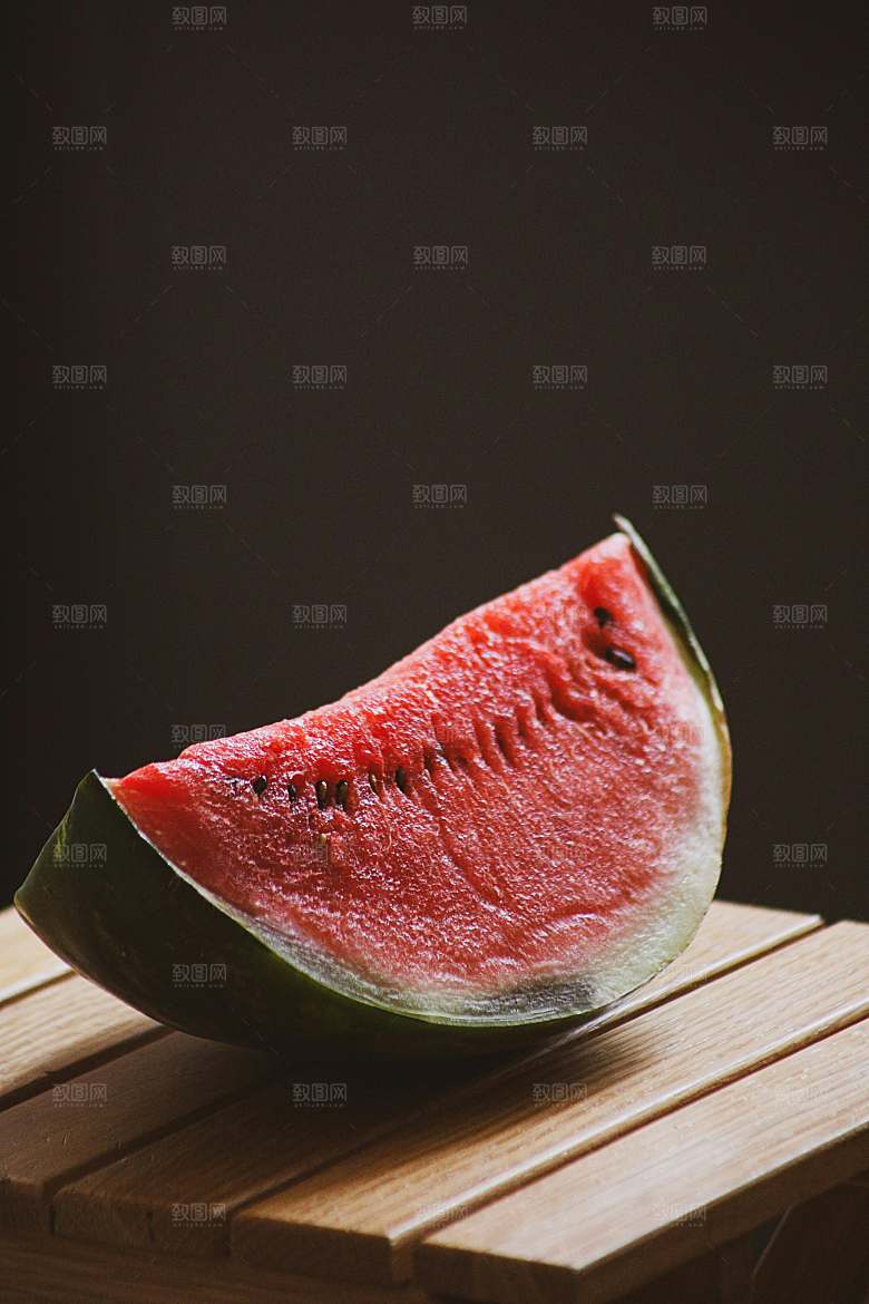 西瓜摄影特写素材