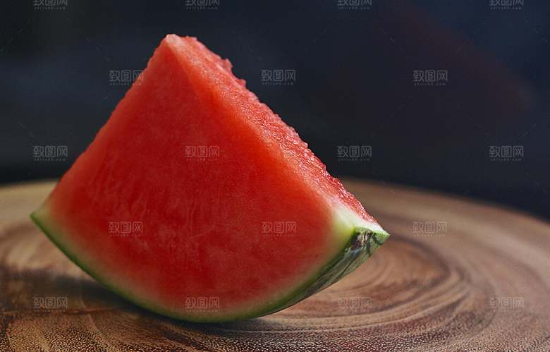 西瓜摄影特写素材