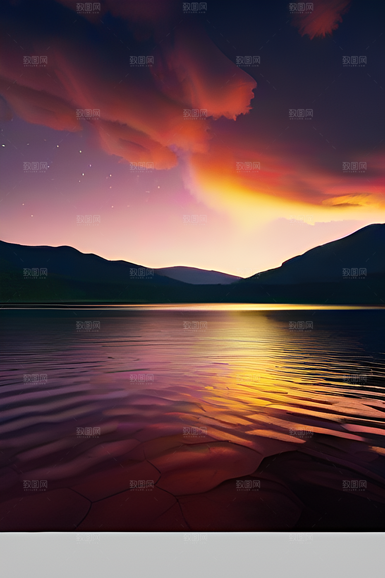 8K超高清湖光山色盛景