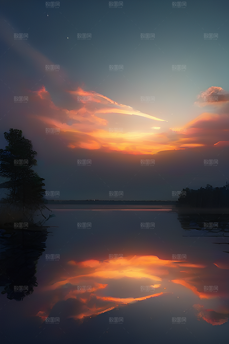 8K超高清湖光山色盛景
