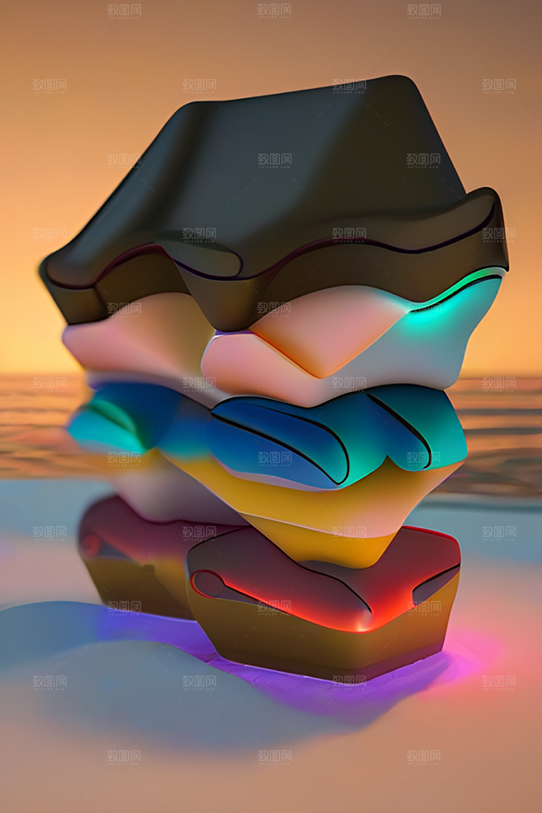 真实拍摄的3D视觉盛宴湖光山色尽收眼底