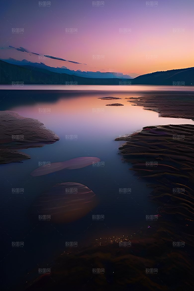 8K超高清湖光山色盛景