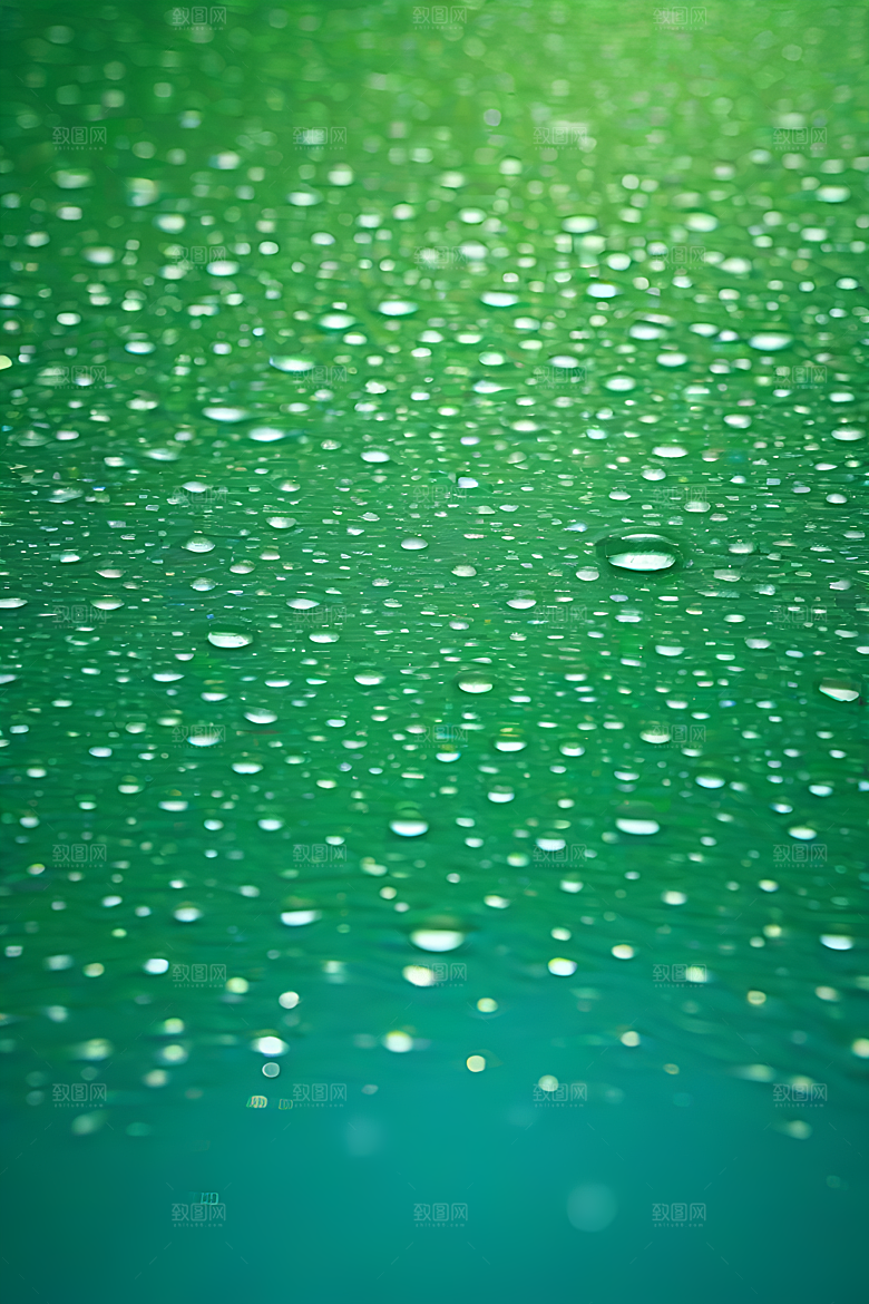 水滴水面照片蓝天绿水数字背景设计图片