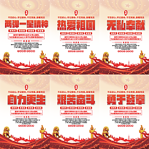 两弹一星精神海报