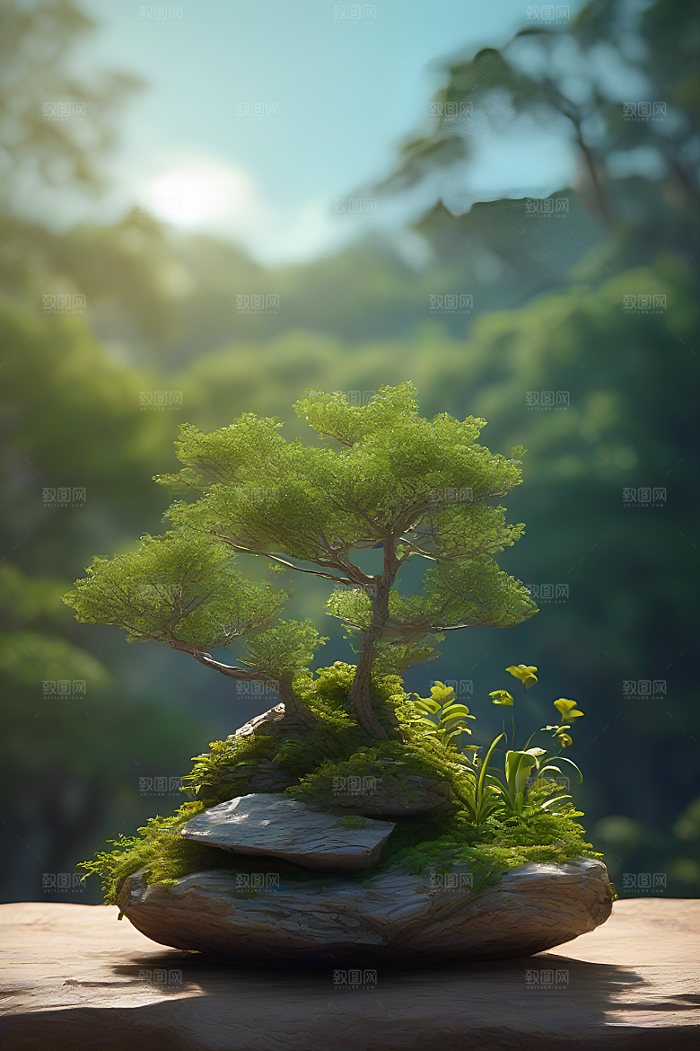拼贴风格背景摄影作品