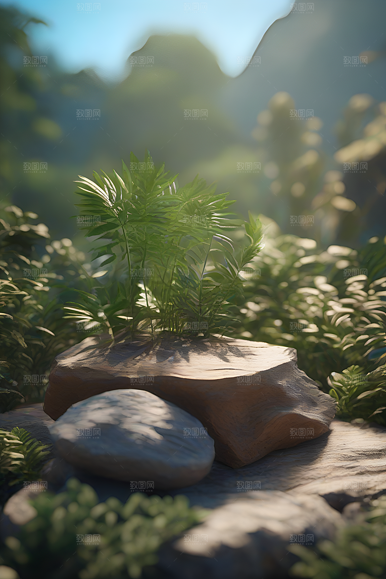 拼贴风格背景摄影作品