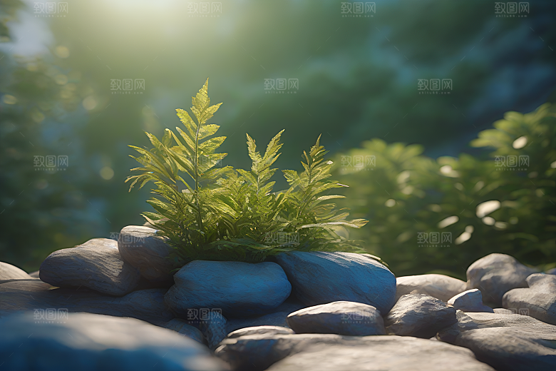 蓝天阳光细节摄影