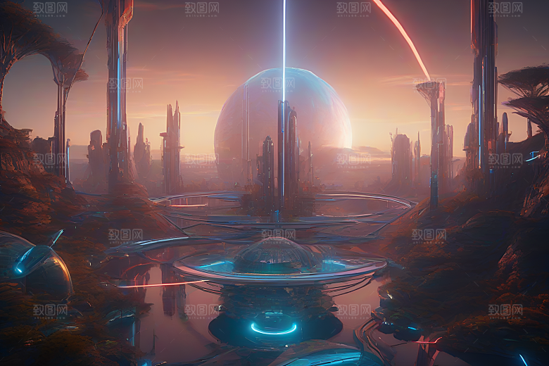 科技与艺术的奇幻融合插图