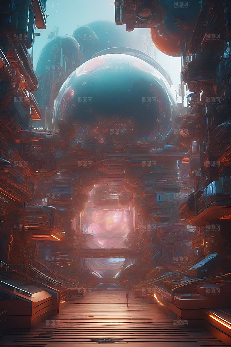 令人惊叹的3D渲染插图展示
