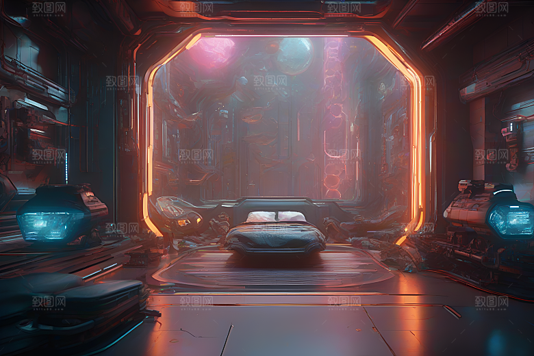 创意与科技融合的艺术作品