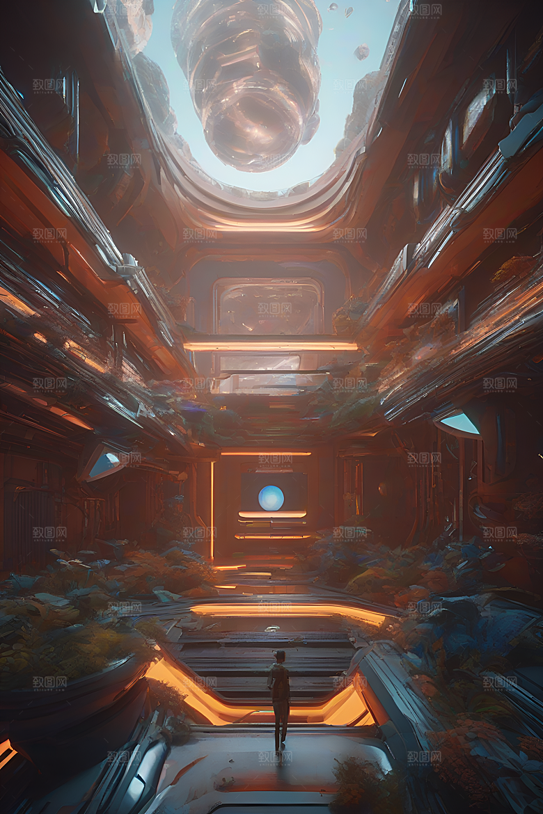 充满创意与想象力的插图作品