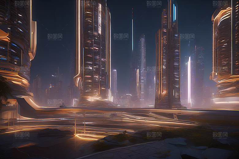 科技城舞台背景灵感