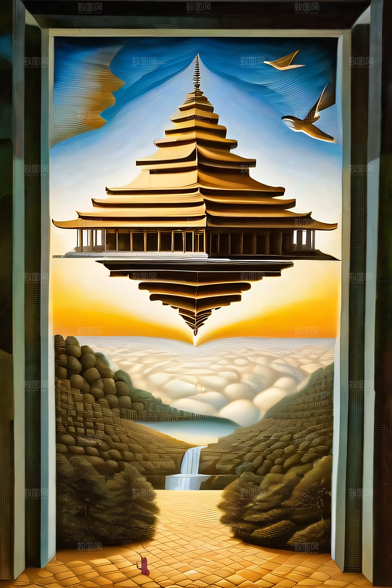 艺术中的魔法维度揭开幻觉与真实的交织