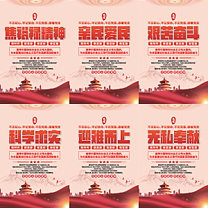 焦裕禄精神党建海报
