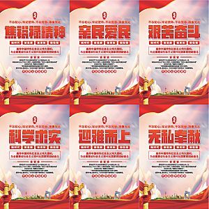 焦裕禄精神党建海报