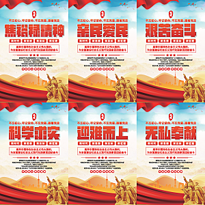 焦裕禄精神党建海报
