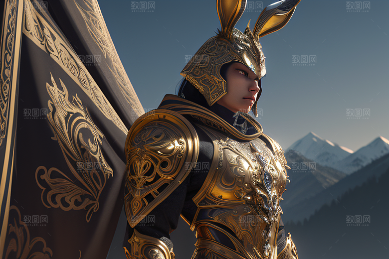金属与丝绸的完美结合兔子战士