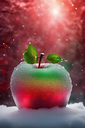 美丽光谱水晶苹果的神奇