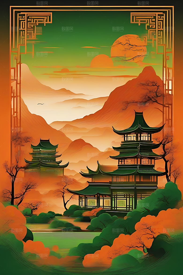 色彩渐变的艺术创作