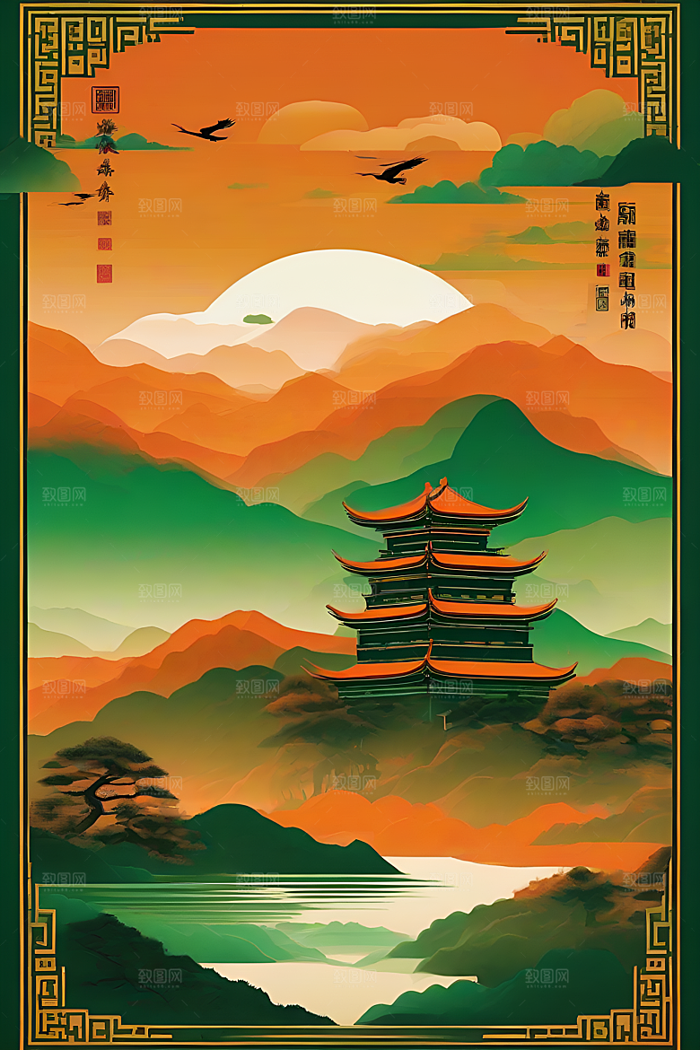 色彩渐变的艺术创作