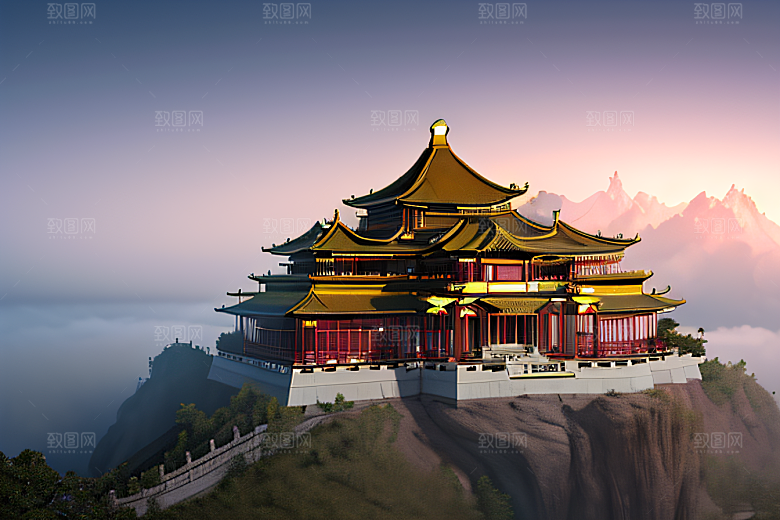 8K全景呈现中国宫殿的超现实之美