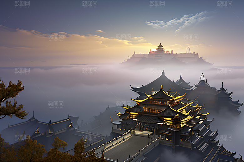 8K全景呈现中国宫殿的超现实之美