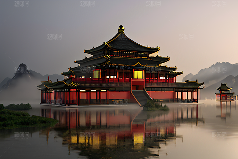 8K全景呈现中国宫殿的超现实之美