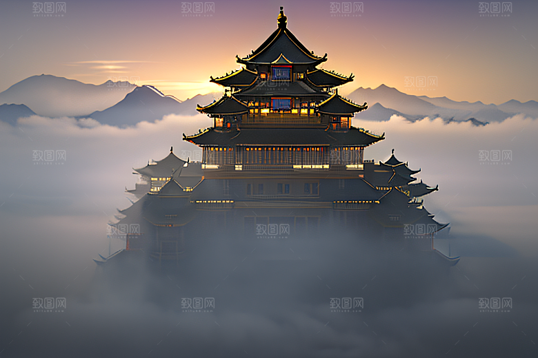 8K全景呈现中国宫殿的超现实之美