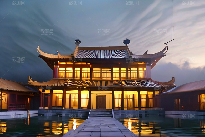 8K全景呈现中国宫殿的超现实之美