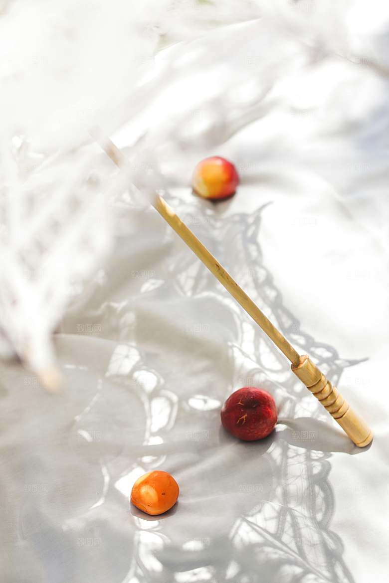 黄桃水蜜桃摄影素材