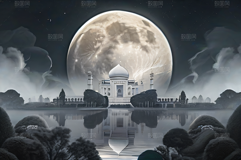 世外云山宫殿倚天梦幻之旅仙境
