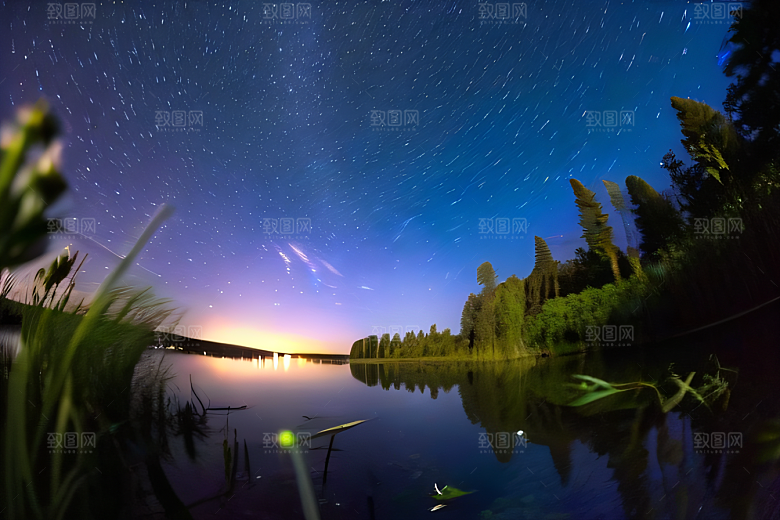 蓝玫瑰天空中的玫瑰宫殿
