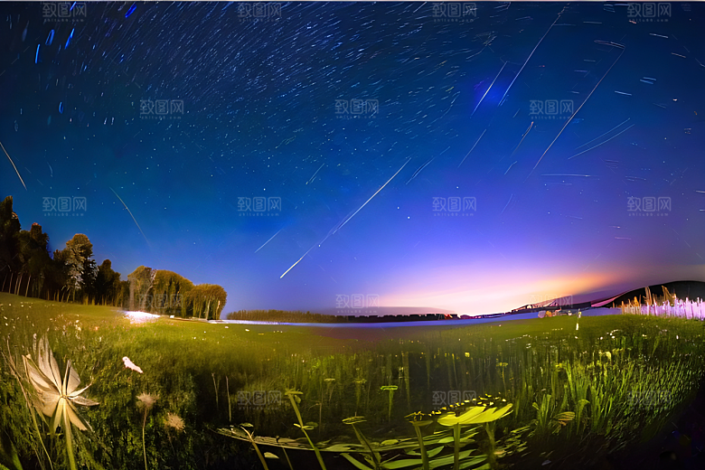 蓝玫瑰天空中的玫瑰宫殿