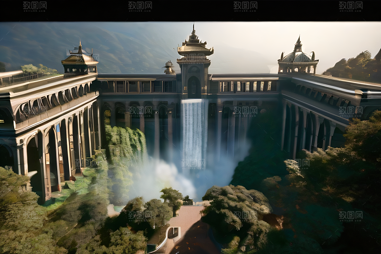 幻想绘画艺术艺术与爱德华比松的风格