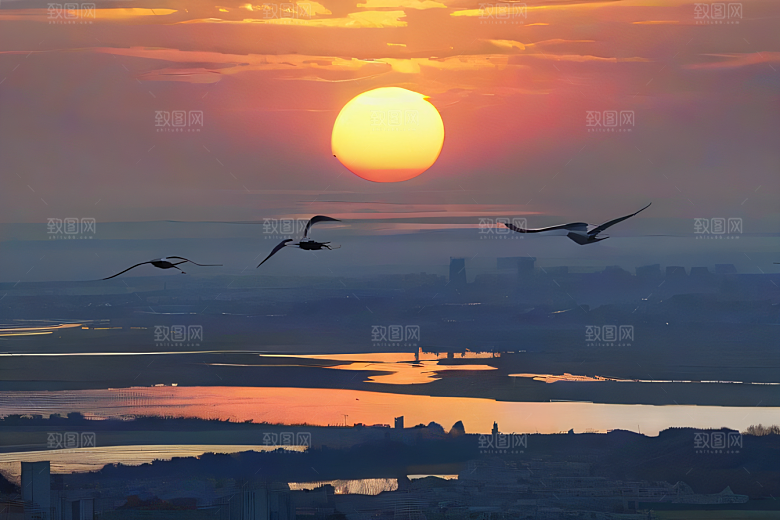 逼近炙烤太阳的伊卡洛斯波斯宫殿风光下