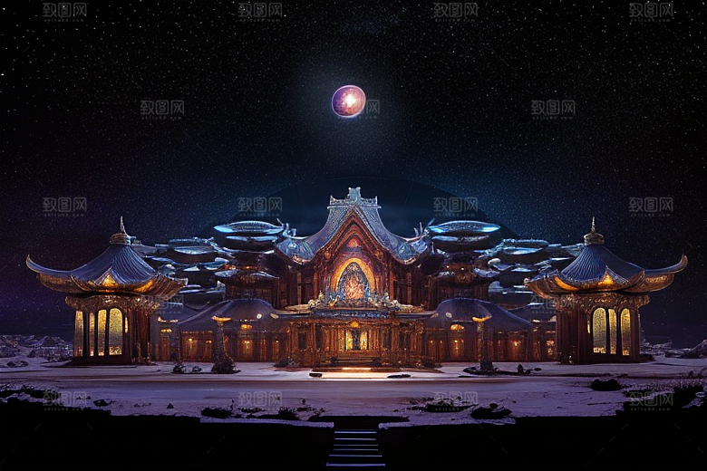 天空宫殿神创乾坤