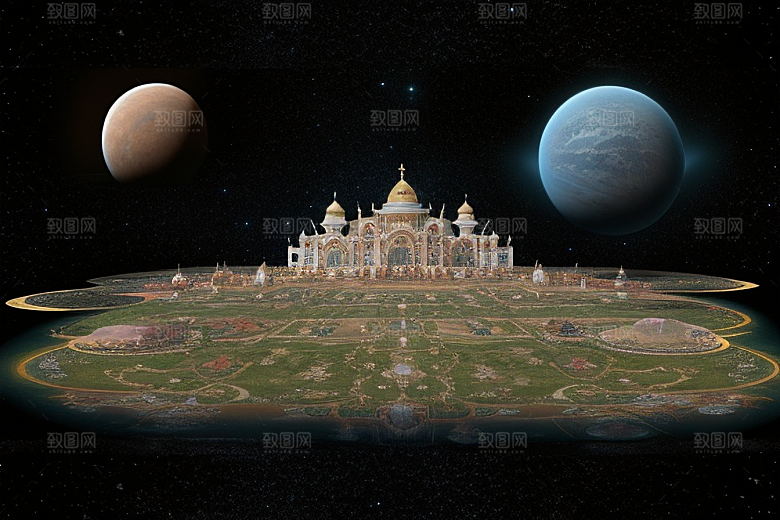 神秘宇宙神殿乾坤