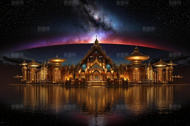 天神宫殿宇宙壮丽