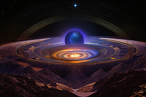 天神宫殿宇宙壮丽