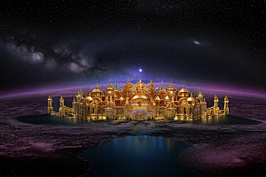 天神宫殿宇宙壮丽