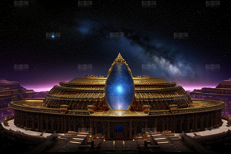 天神宫殿宇宙壮丽