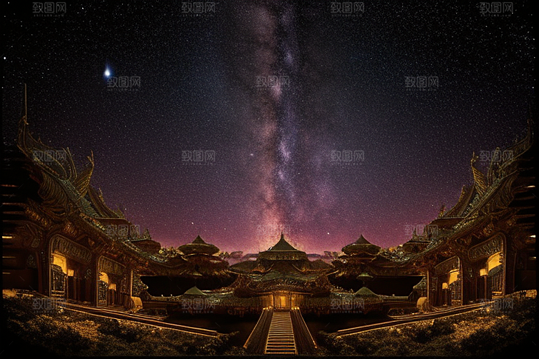 天神宫殿宇宙壮丽