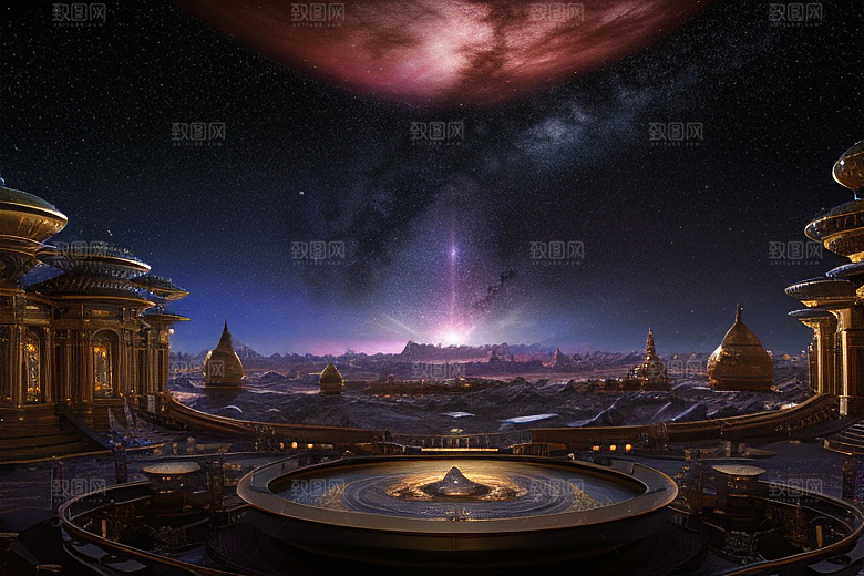 天神宫殿宇宙壮丽