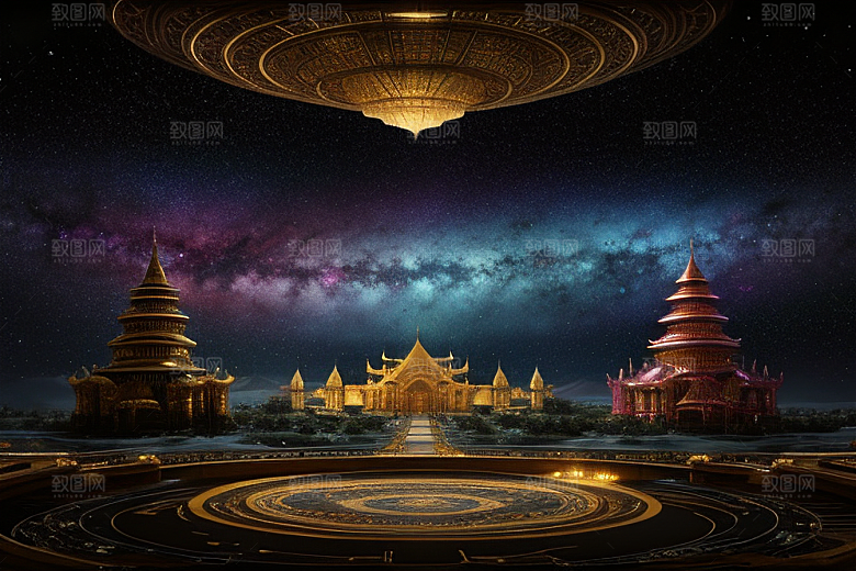 天神宫殿宇宙壮丽