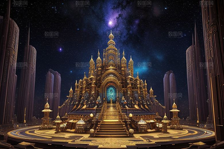 天空宫殿神创乾坤