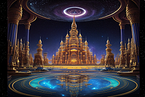 神秘宇宙神殿乾坤