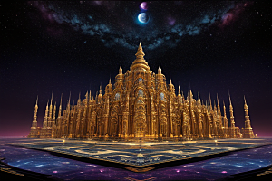 神秘宇宙神殿乾坤